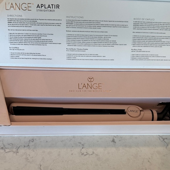 Lange Pink Hair Straightener - Picture 5 of 5